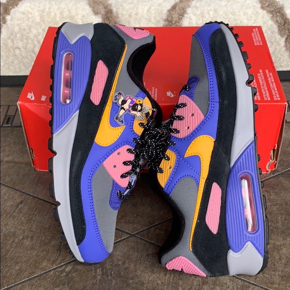 NIKE AIR MAX 90 QS Persian Violet/Pollen WMNS - Picture 6 of 16